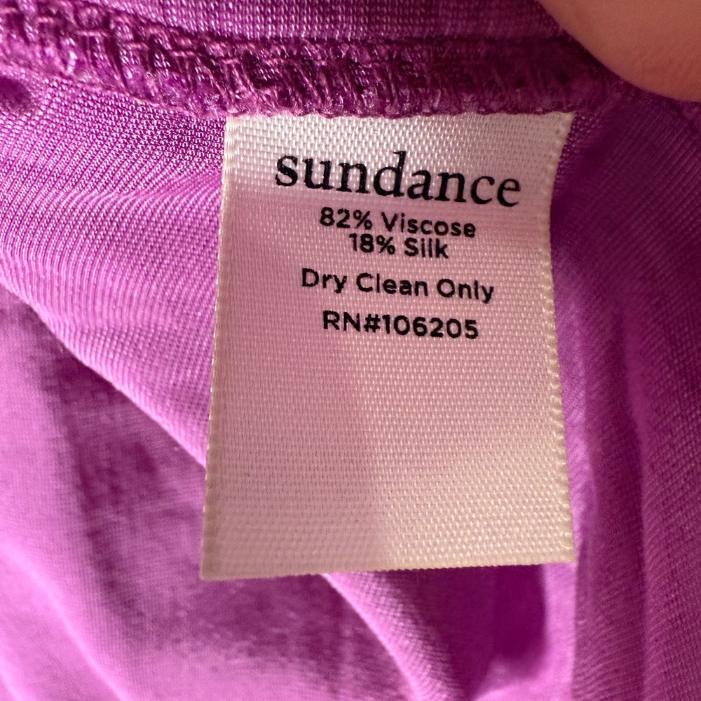 Sundance Magenta Velvet Button-Down Shirt - Picture 5 of 8
